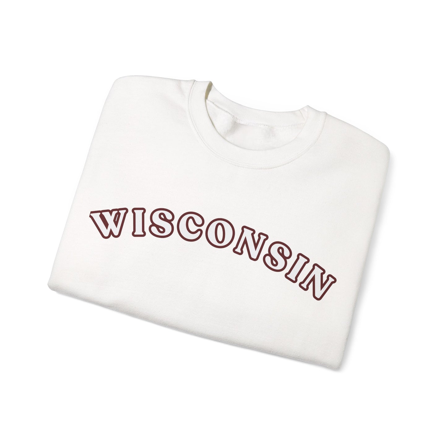 Wisconsin Arch Unisex  Sweatshirt | Soft Cotton Fit | True North