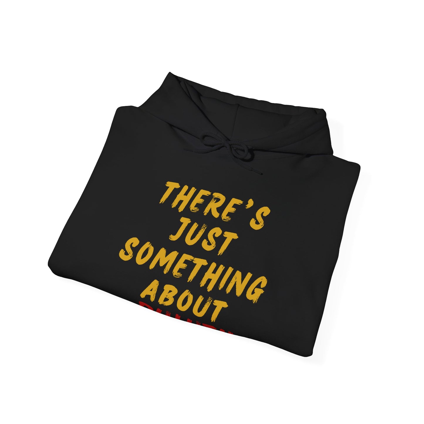 Hoodie — "There's Just Something About Duluth" Retro Script Pullover