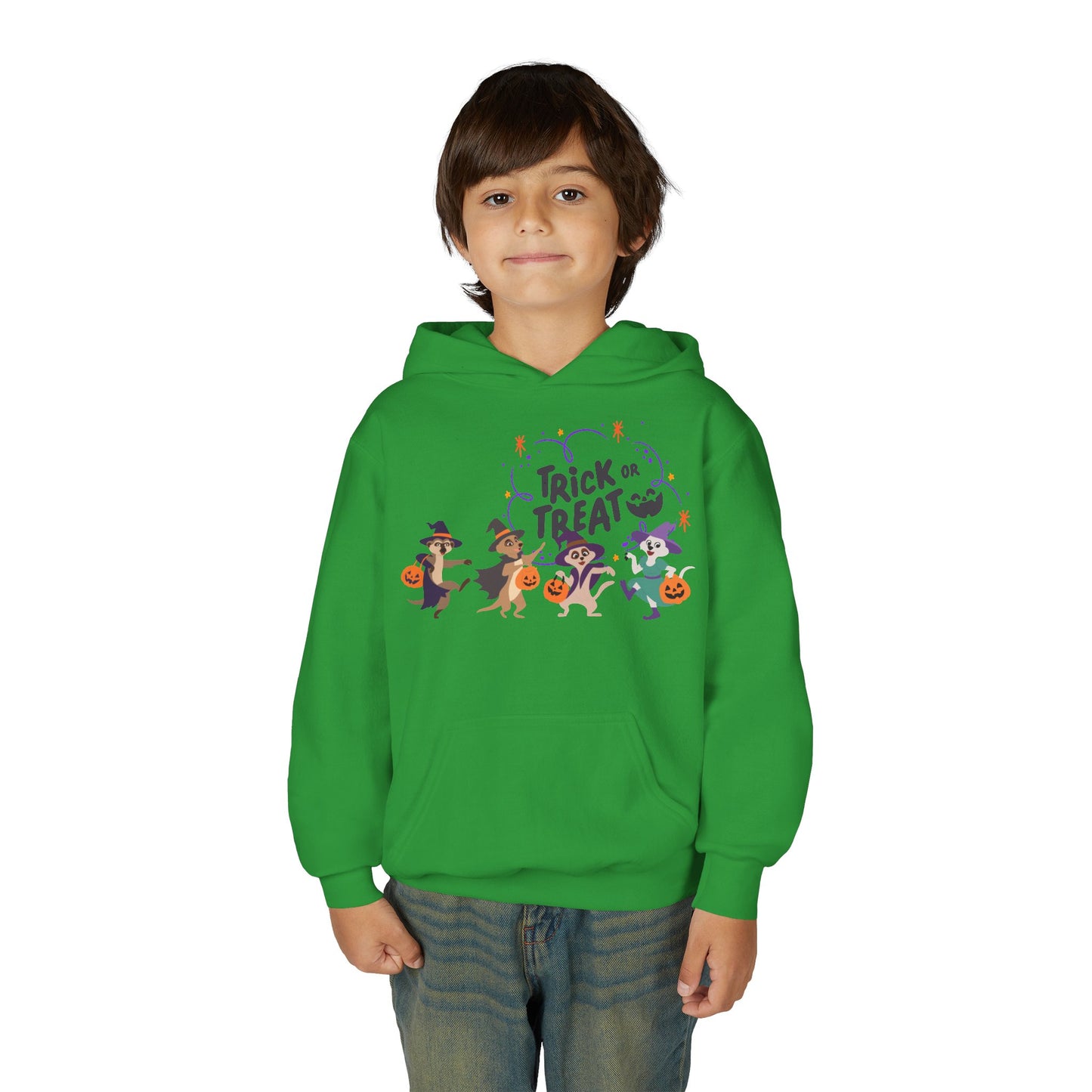 Halloween Trick or Treat Hooded Sweatshirt for Kids | Halloween Costume | True North