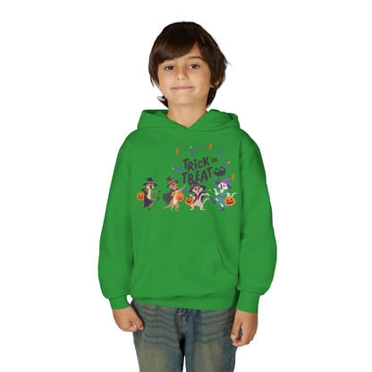 Halloween Trick or Treat Hooded Sweatshirt for Kids | Halloween Costume | True North