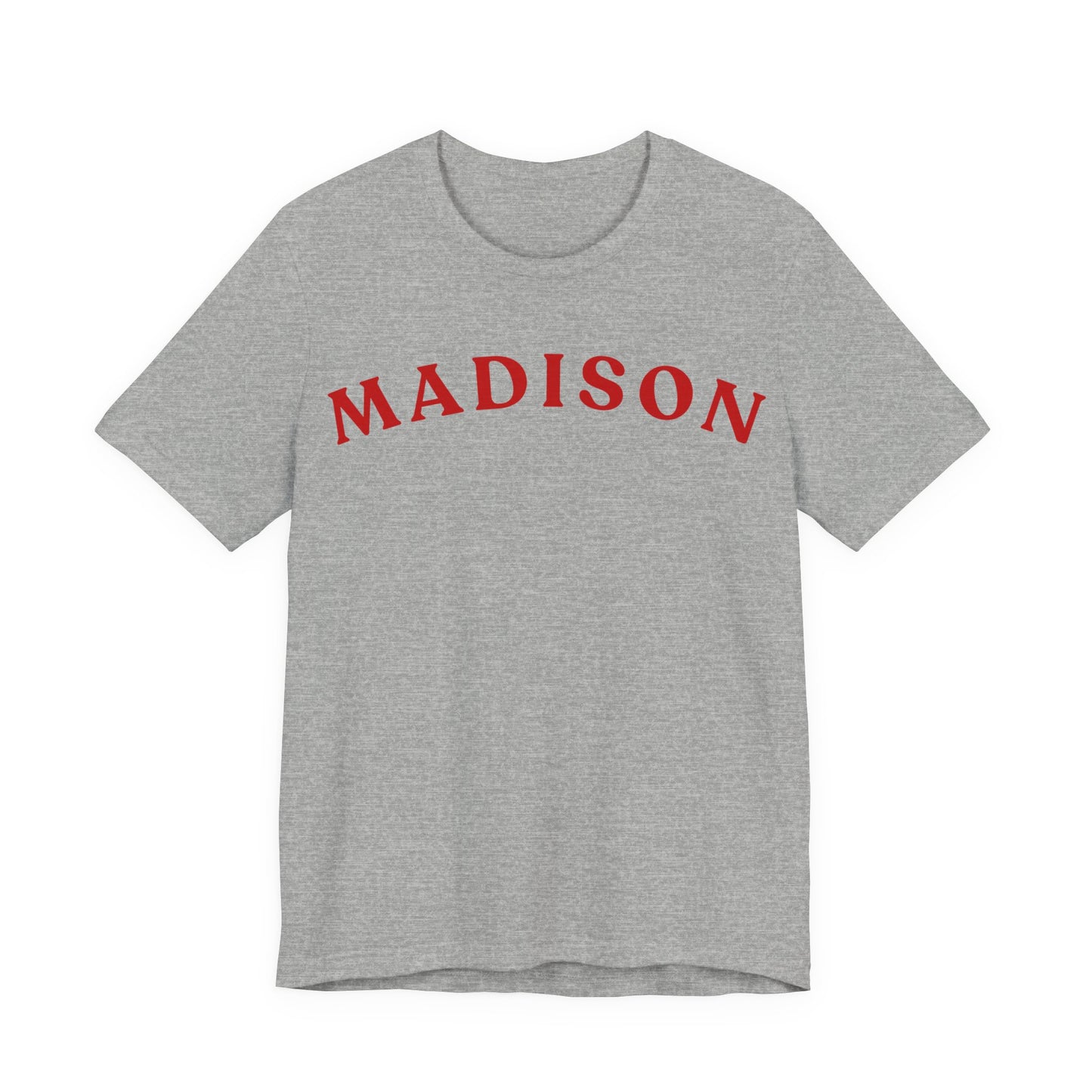 Madison Arc Name T‑Shirt — Personalized City/Name Tee