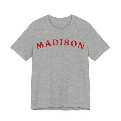 Madison Arc Name T‑Shirt — Personalized City/Name Tee