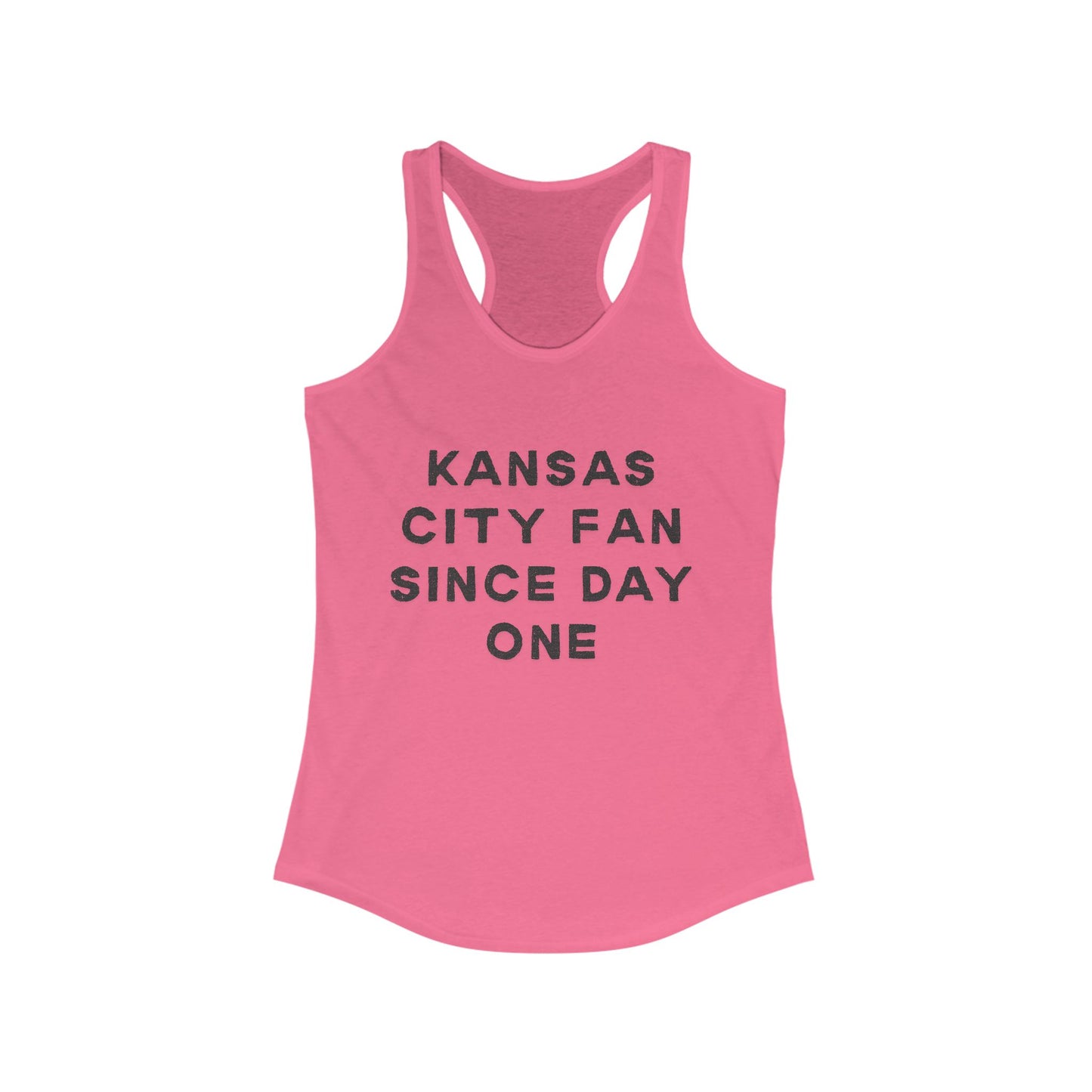Kansas City Fan Since Day One | Women’s Ideal Racerback Tank | True North