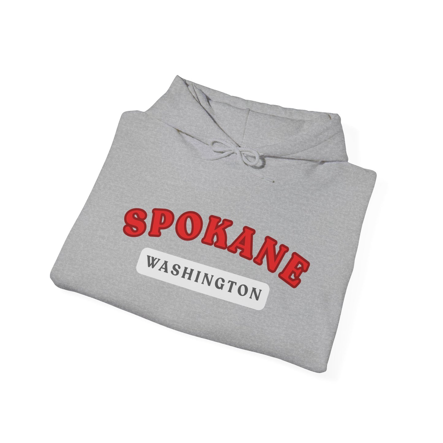 Spokane Washington Pullover Hoodie – Classic Collegiate City Sweatshirt