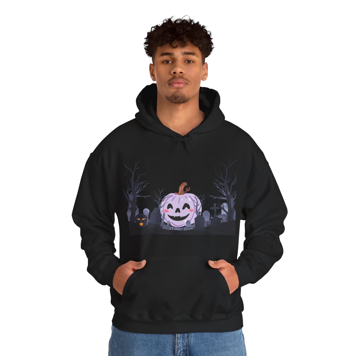 Halloween Pumpkin Hoodie | Spooky Season Apparel | True North