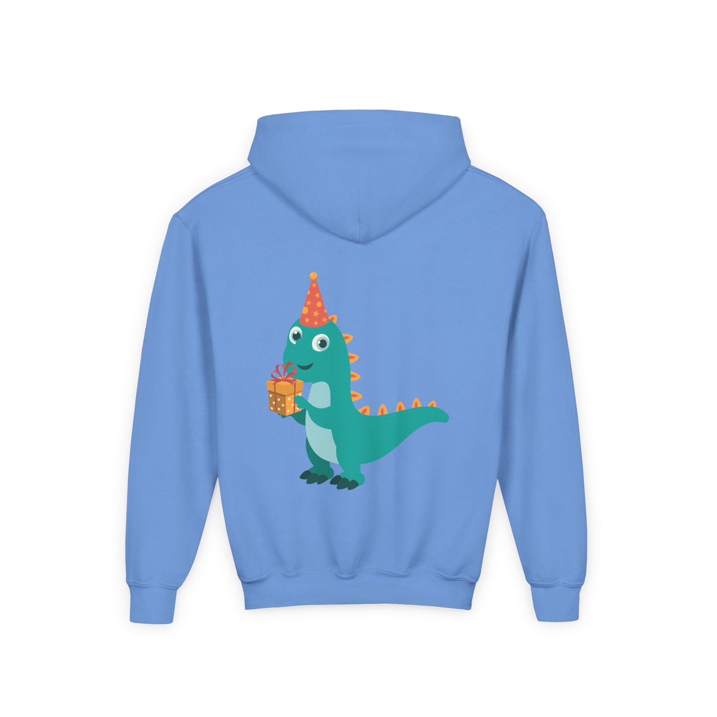 Fun Dinosaur Kids Party Hoodie | Train Design | True North