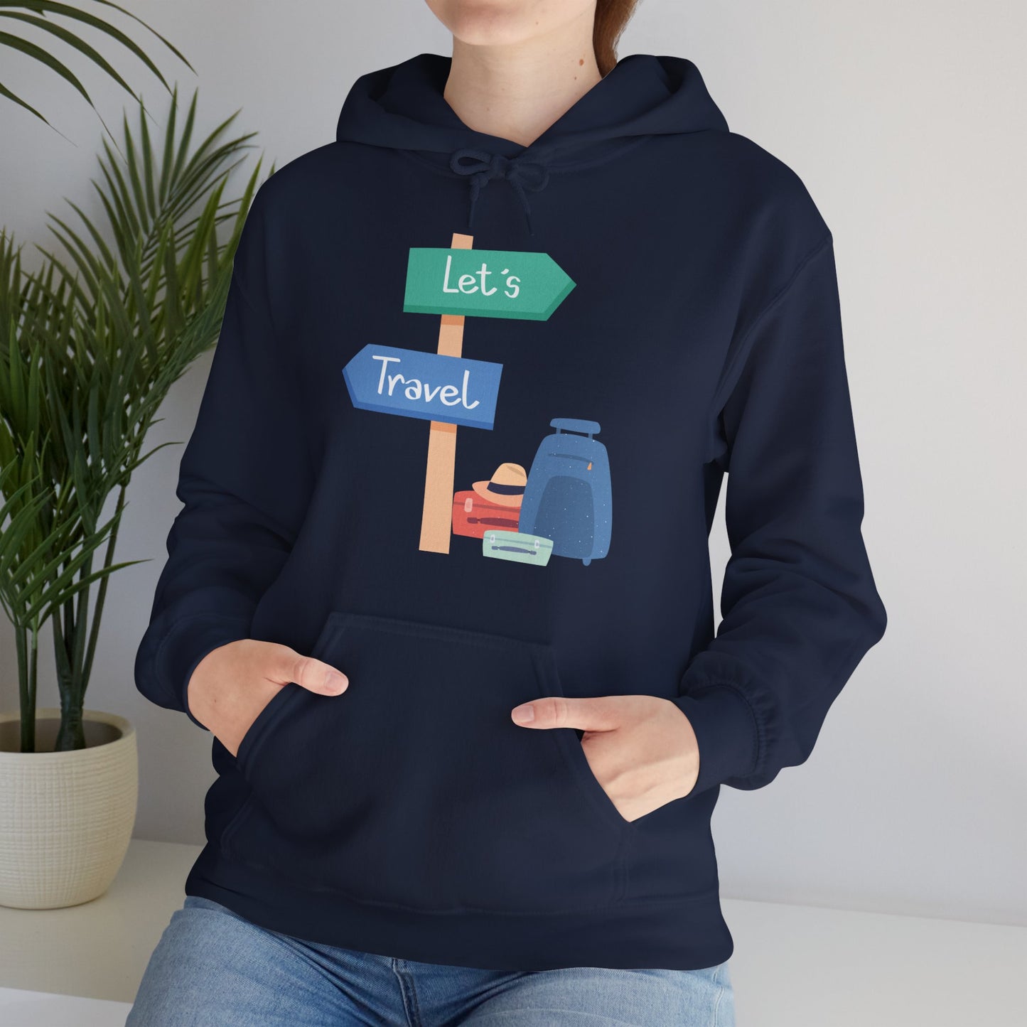 Travel-Inspired Hoodie | Adventure Sweatshirt | True North