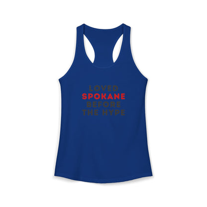 Women's Ideal Racerback Tank SPOKANE