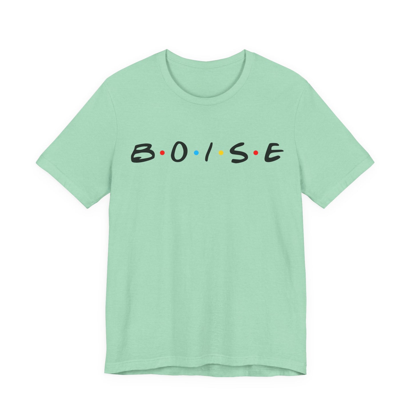 Boise Retro Friends-Style Tee — City Name Graphic T-Shirt