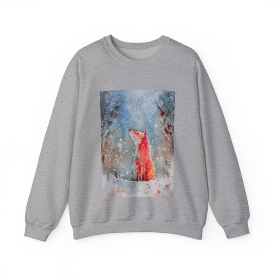 Winter Wonderland Fox Crewneck Sweatshirt | Holiday Pullover for  Nature Enthusiasts | True North