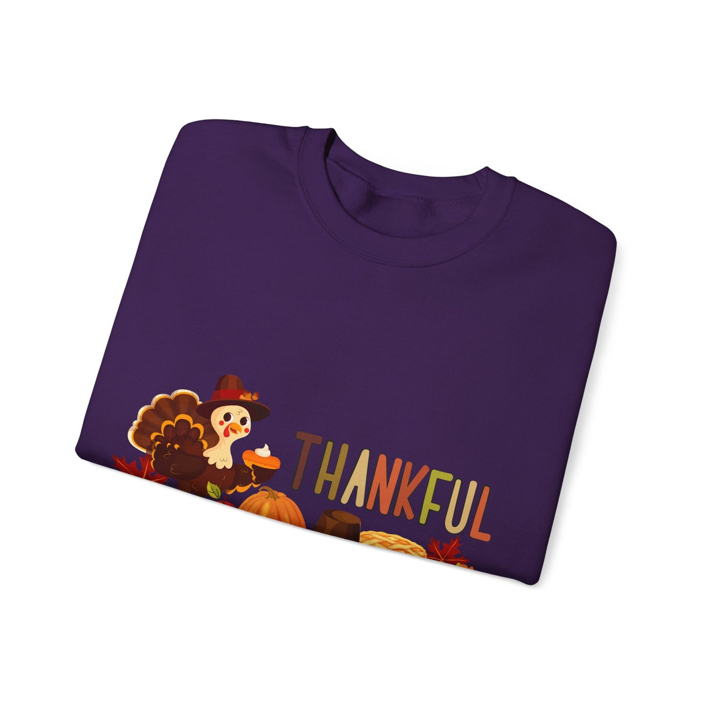 Thankful Thanksgiving Crewneck Sweatshirt  | True North