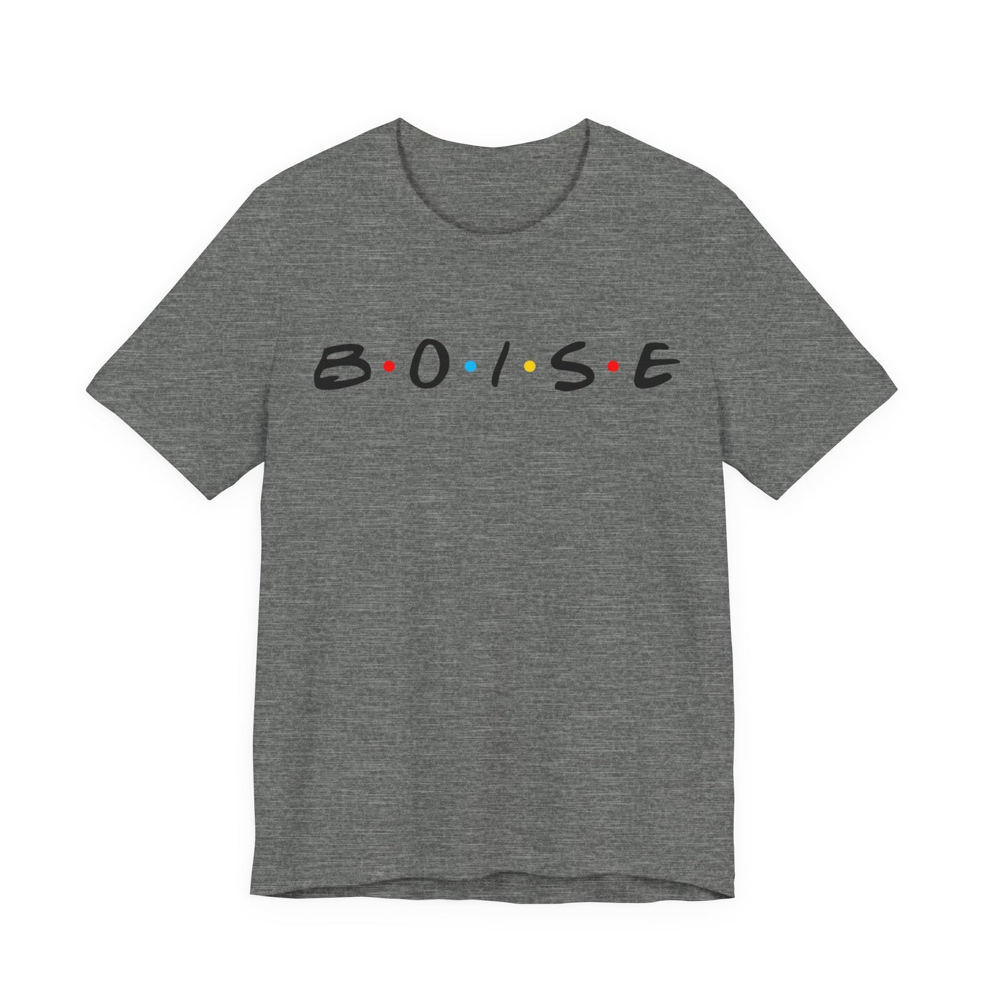 Boise Retro Friends-Style Tee — City Name Graphic T-Shirt