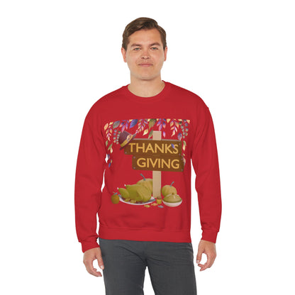 Thanksgiving Vibes Crewneck Sweatshirt | Thanksgiving Sweater | True North