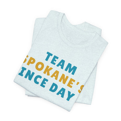 Team Spokane's Since Day 1 T-Shirt — Spokane Pride Graphic Tee