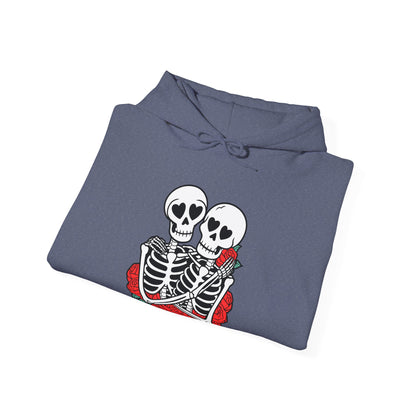 Romantic Skeletons Hoodie | Halloween Fall Fashion | True North