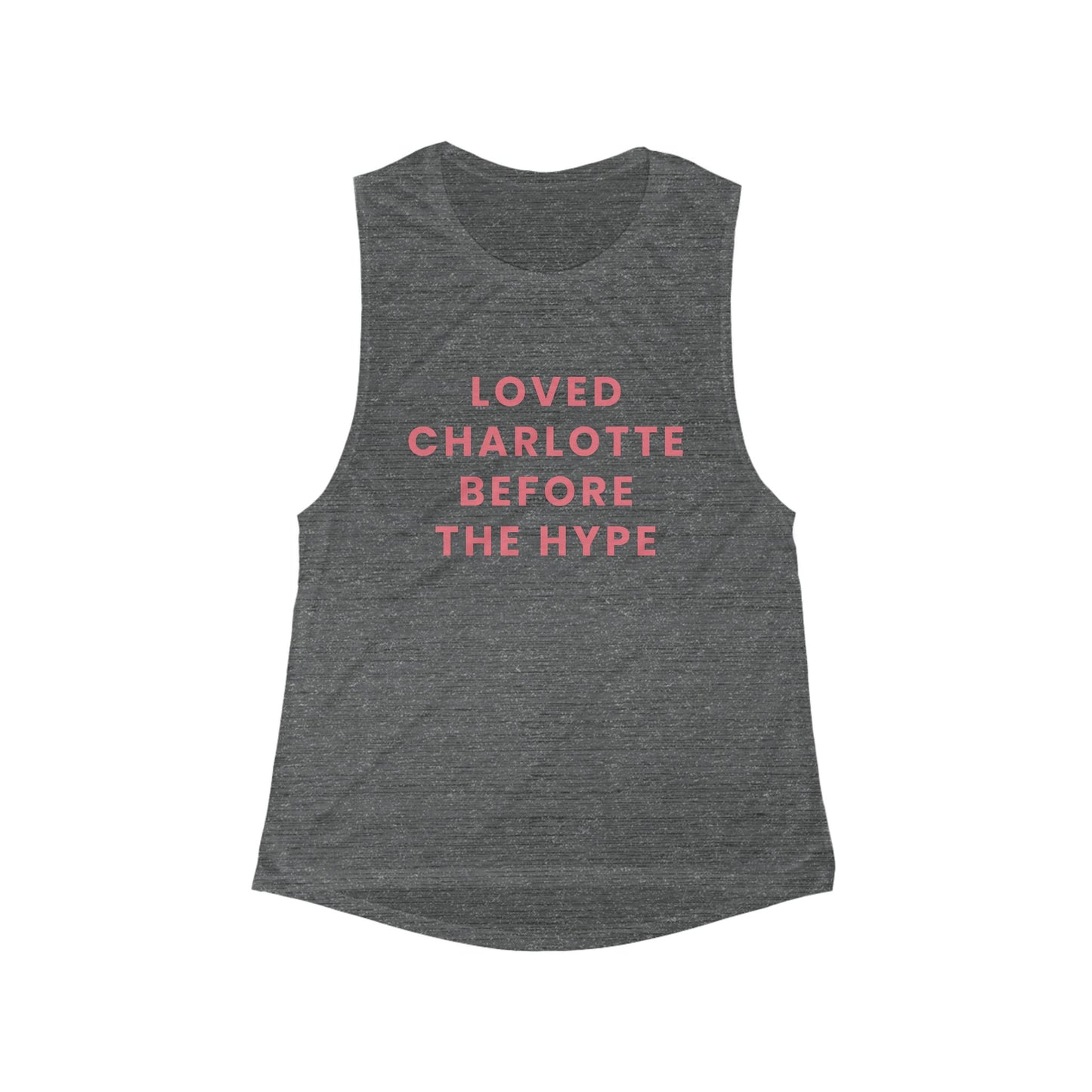 Love Charlotte | Women’s Flowy Scoop Muscle Tank | True North