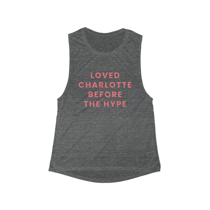 Love Charlotte | Women’s Flowy Scoop Muscle Tank | True North