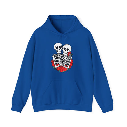 Romantic Skeletons Hoodie | Halloween Fall Fashion | True North