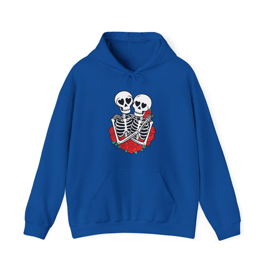 Romantic Skeletons Hoodie | Halloween Fall Fashion | True North