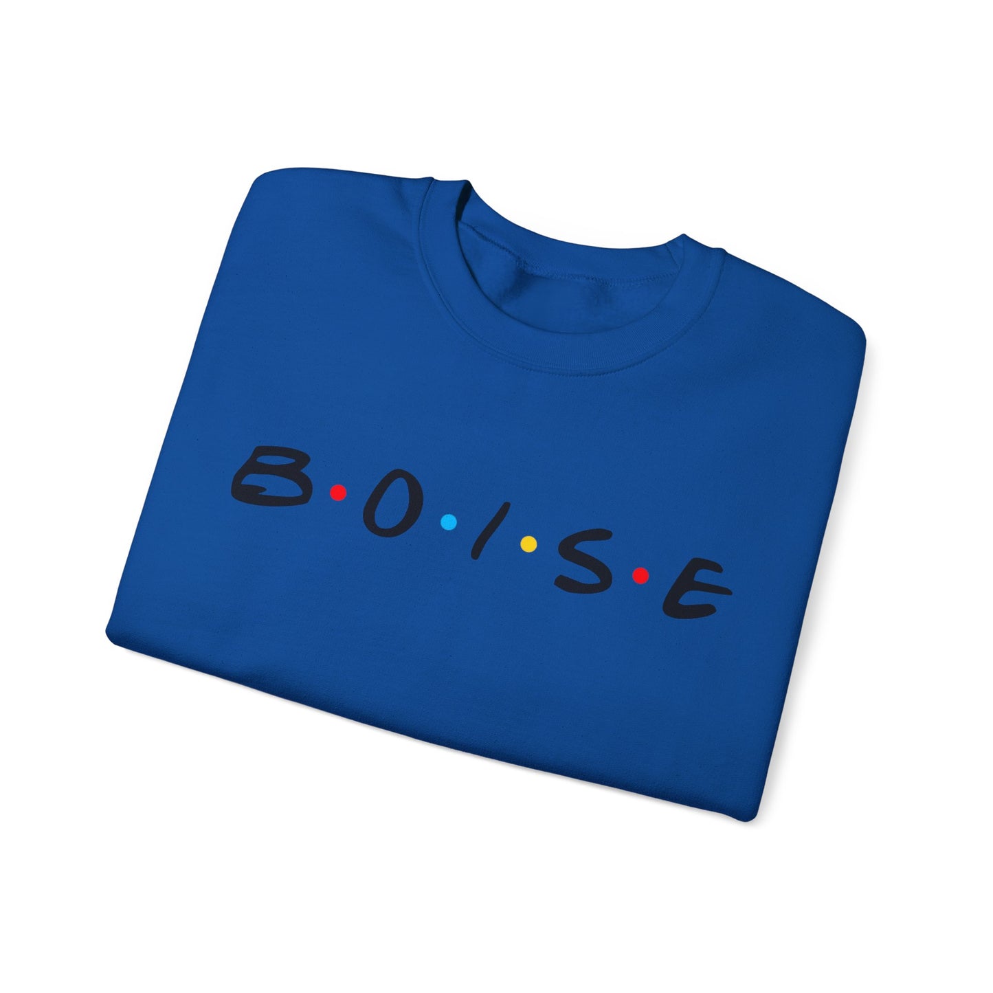 Classic White Crewneck Sweatshirt boise