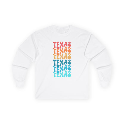 Texas Graphic Long Sleeve Tee | Retro Texan Appare | True North