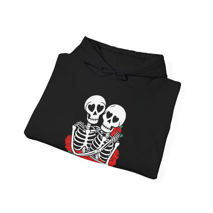 Romantic Skeletons Hoodie | Halloween Fall Fashion | True North