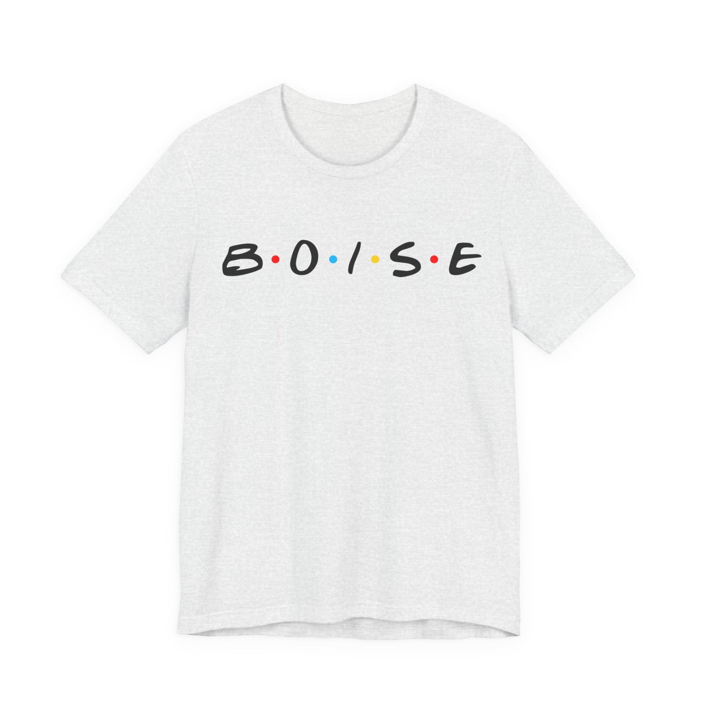 Boise Retro Friends-Style Tee — City Name Graphic T-Shirt