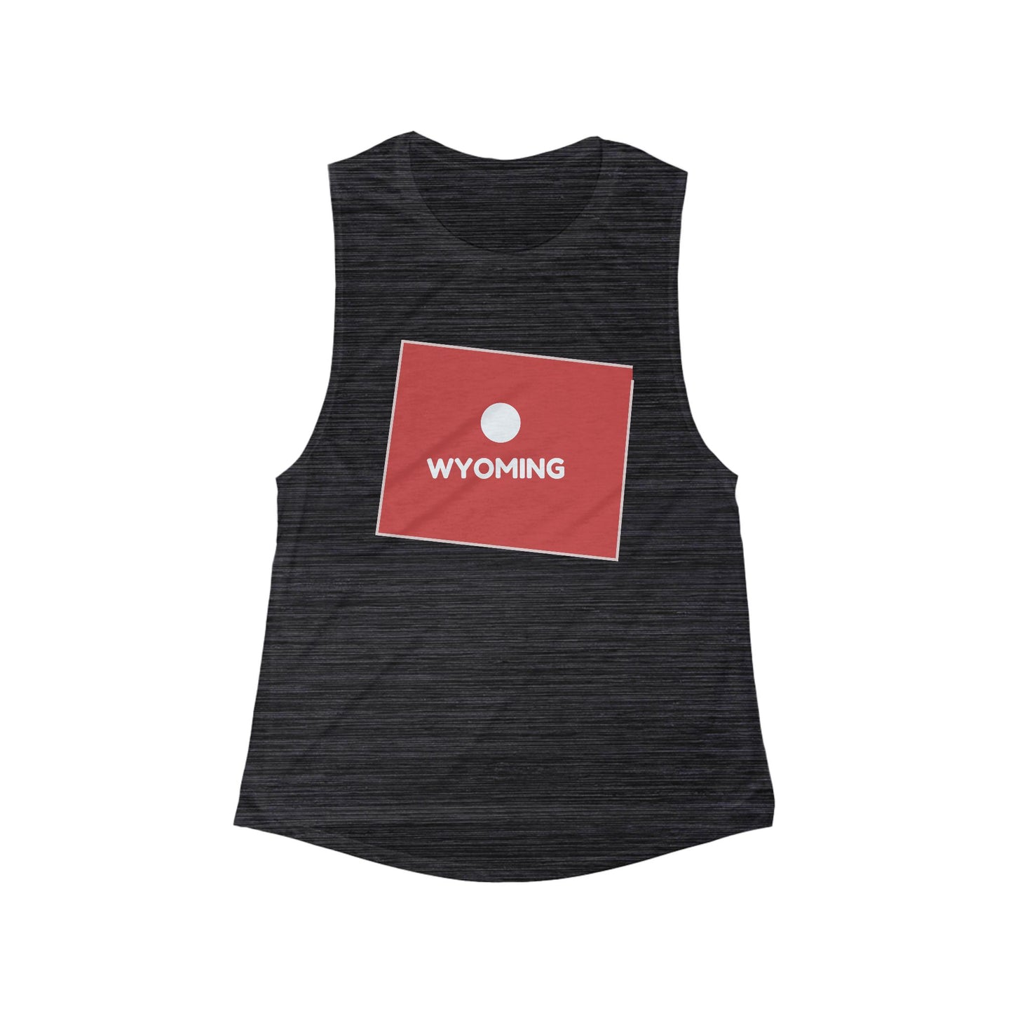 Wyoming | Women’s Flowy Scoop Muscle Tank | True North
