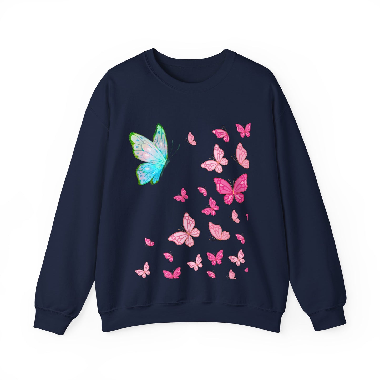 Butterfly Dreams Crewneck Sweatshirt | Cozy Pullover Fashion | True North