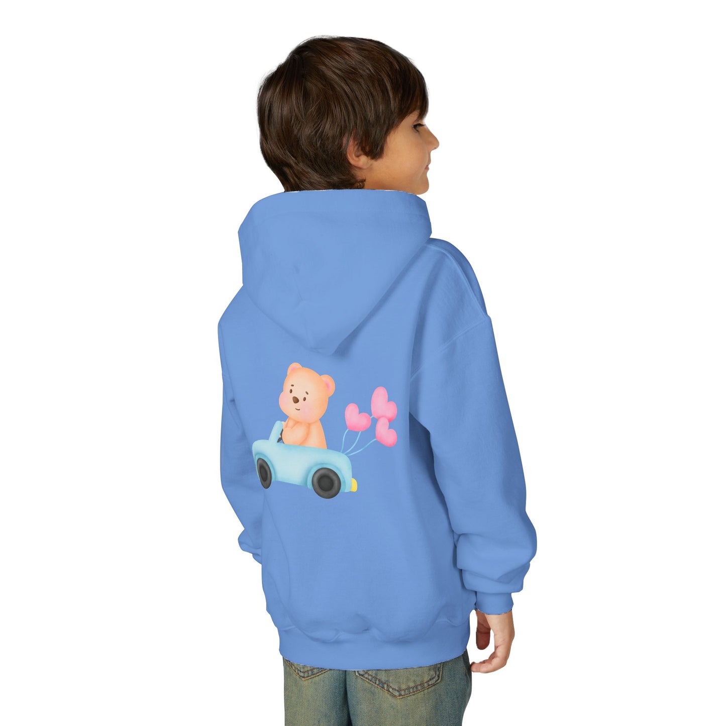 Cute Car-Themed Youth Hoodie | Adorable Sweatshirt | True North
