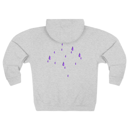 Cozy Zip Hoodie with Umbrella Design | Comfortable Layering | True North