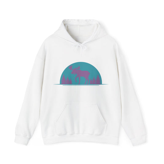 Moose Silhouette Hoodie | Outdoor Adventures | True North