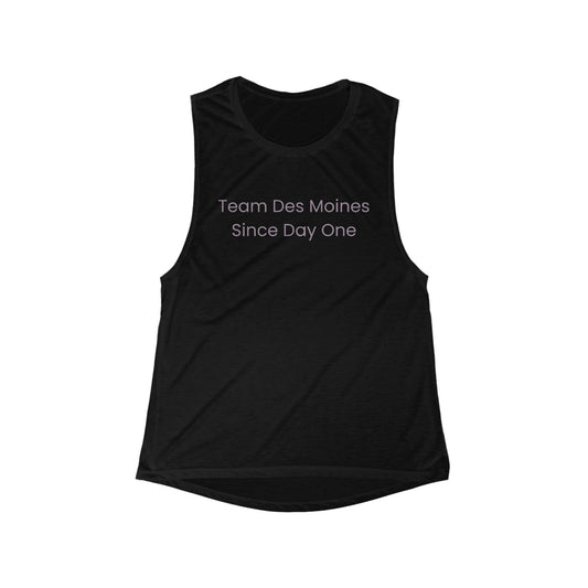 Team Des Moines | Women’s Flowy Scoop Muscle Tank | True North