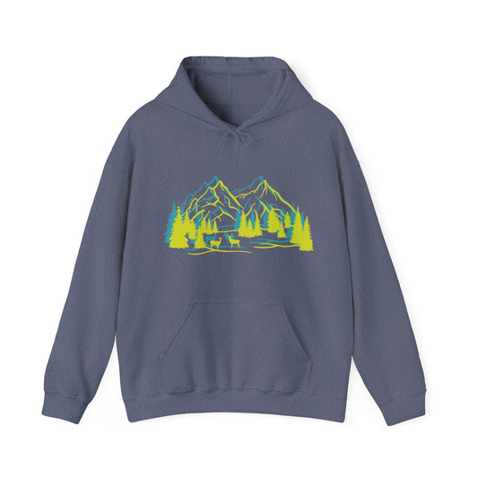 Mountain Escape Unisex Hoodie | Outdoor Adventures | True North