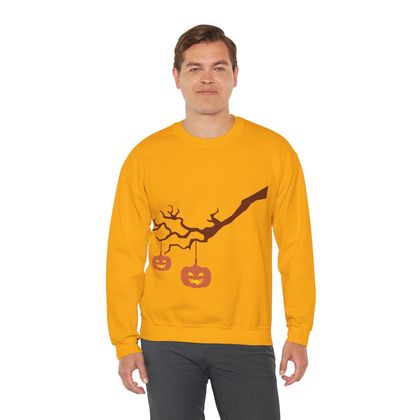 Hanging Pumpkin Sweatshirt | Spooky Season Gift | True North