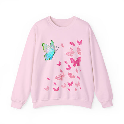 Butterfly Dreams Crewneck Sweatshirt | Cozy Pullover Fashion | True North