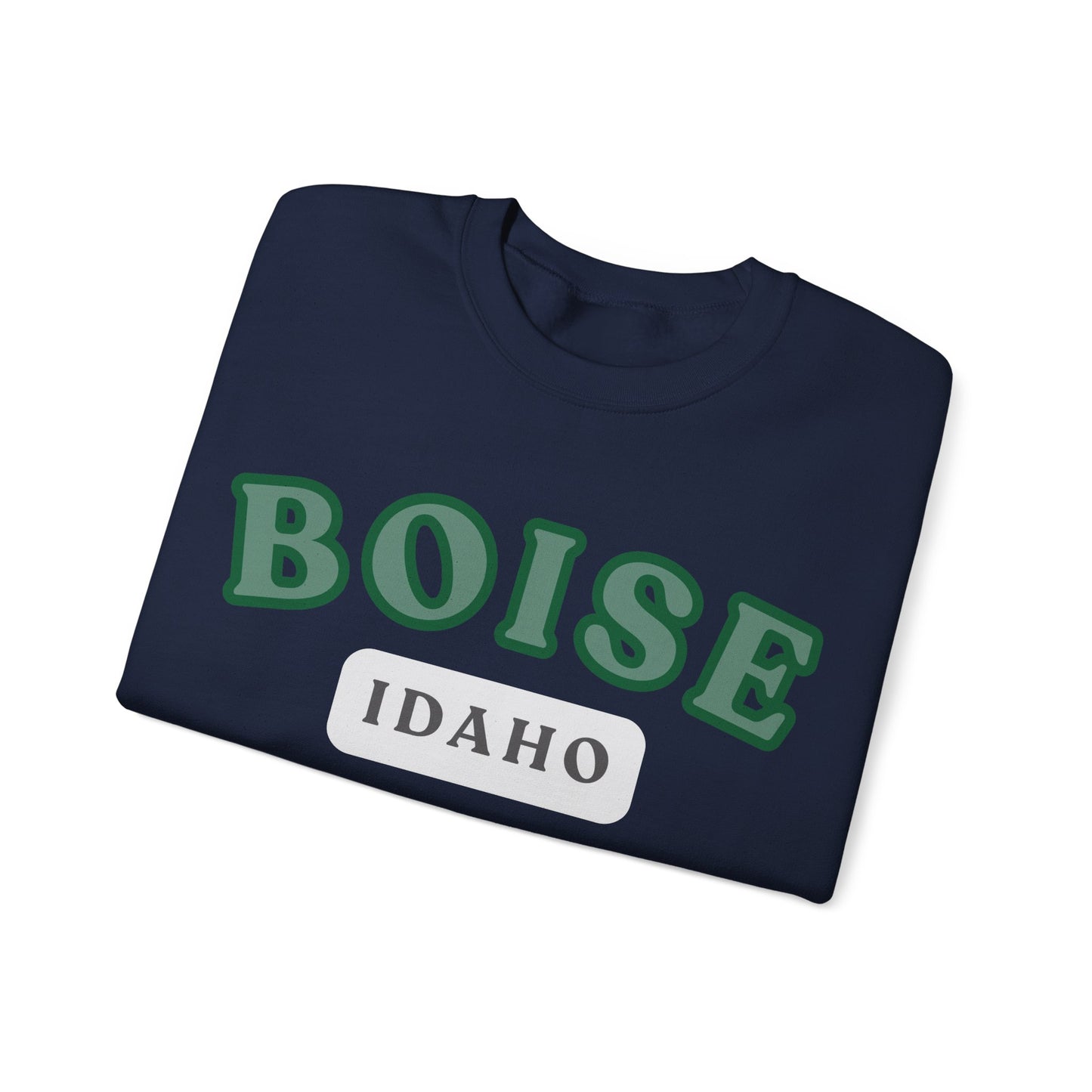 Classic White Crewneck Sweatshirt boise