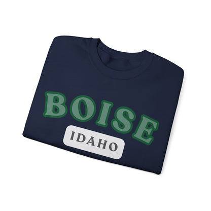 Classic White Crewneck Sweatshirt boise