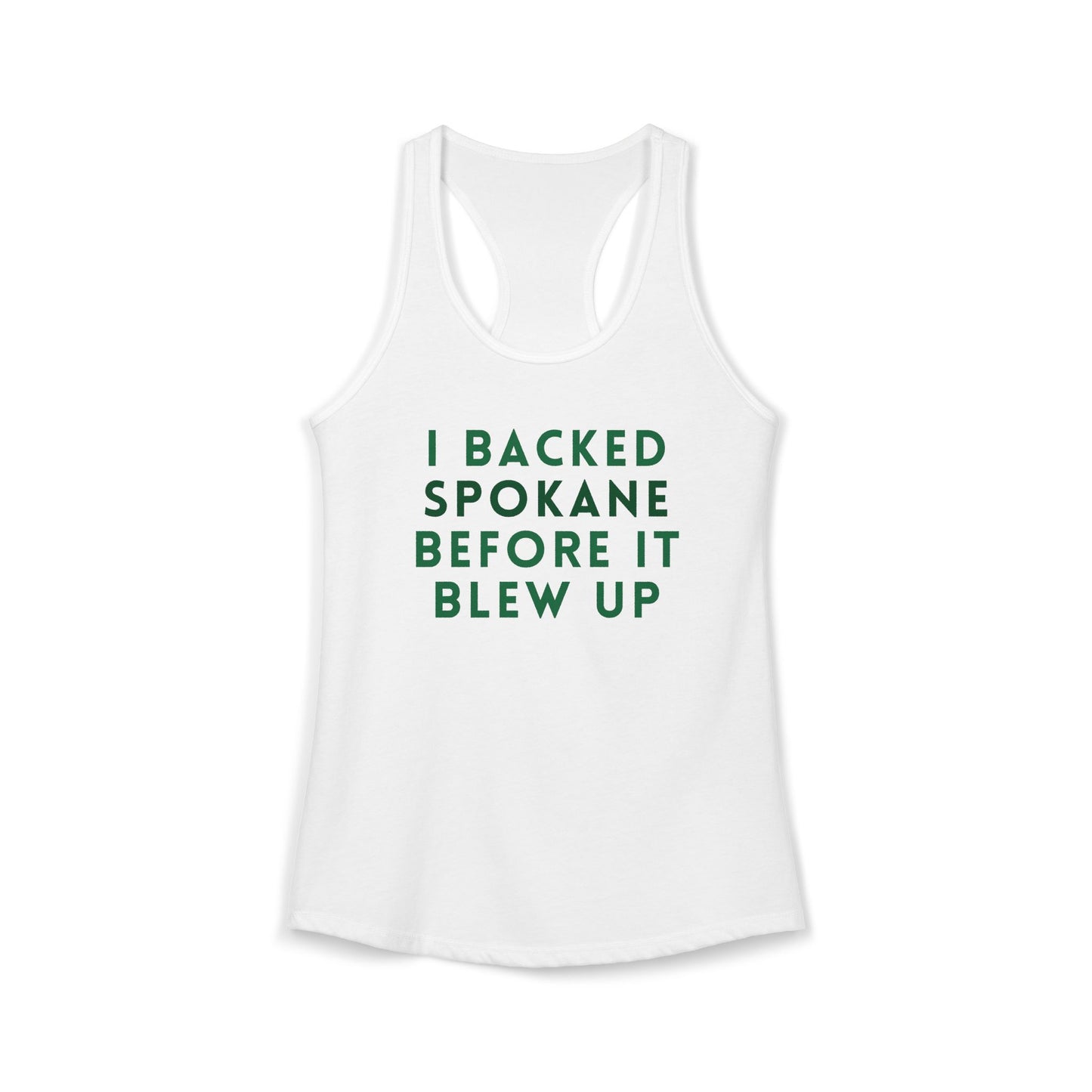 Women's Ideal Racerback Tank SPOKANE