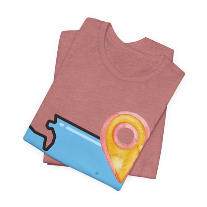 SPOKANE Map T-Shirt with Location Pin — Travel & Home Pride Tee
