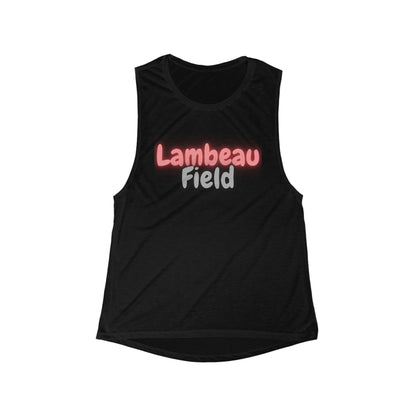 Lambeau Field Green Bay | Women’s Flowy Scoop Muscle Tank | True North