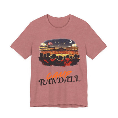 Camp Randall Stadium Football T‑Shirt – Retro Night Game Crew JERSEY Tee MADISON