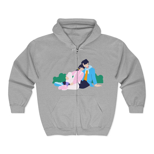Cozy Couple Hoodie | Romantic Zip Sweatshirt | True North