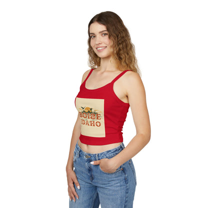 Boise Idaho Vintage Sunset Tank