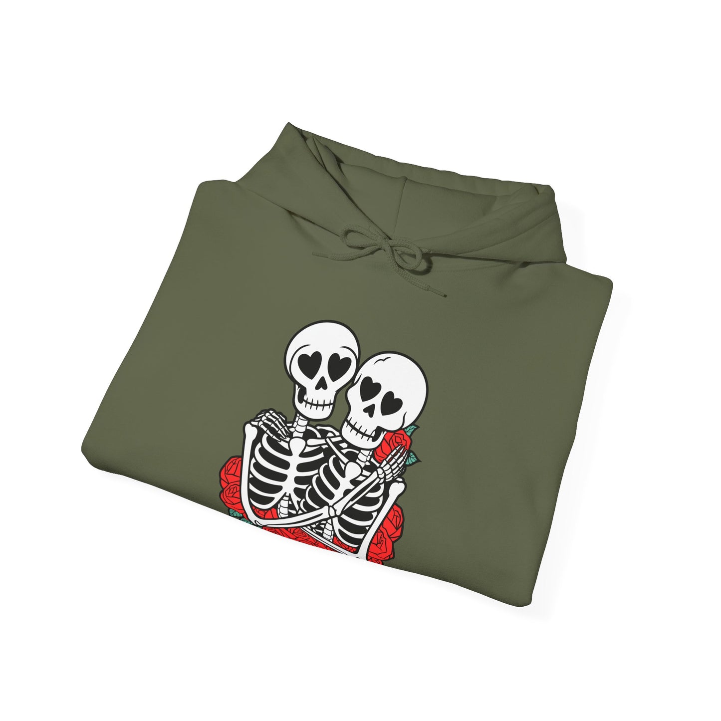 Romantic Skeletons Hoodie | Halloween Fall Fashion | True North
