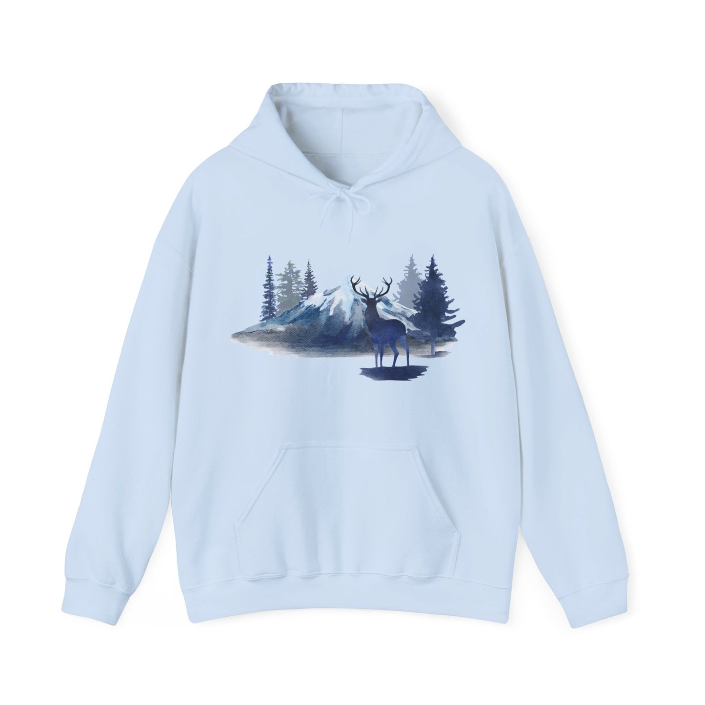 Mountain Moose Hoodie | Campers and Outdoor Travelers | True North