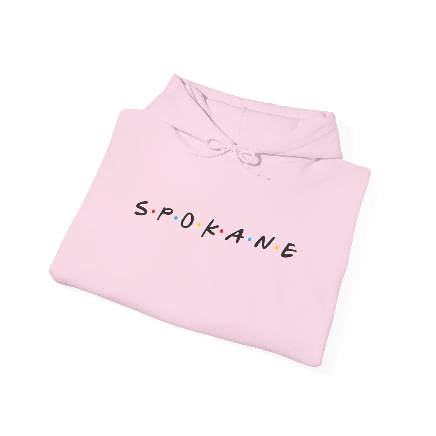 Spokane Script Hoodie - Minimal City Name Pullover